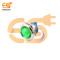 220V 22mm Green LED Light | Domed Head | Nickel-Plated Brass | Pin Terminal | IP67